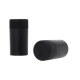 Plastic Stelvin cap black 30 x 60mm