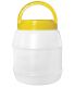 White plastic jar 3kg