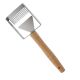 Mini uncapping fork with spatula and double teeth