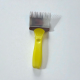 Uncapping fork with small teeth