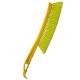 Beekeeping brush with plastic handle